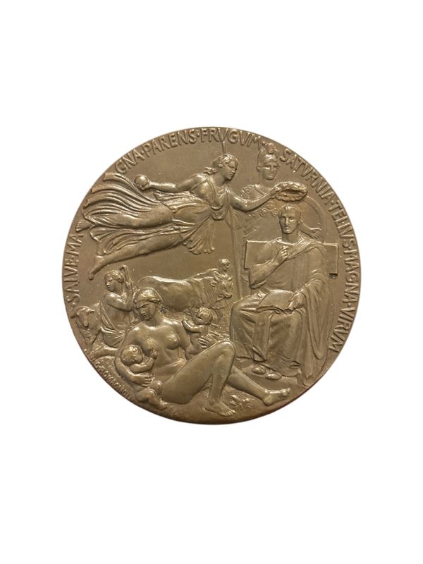 Medaglia commemorativa - il bimillenario della nascita di Virgilio