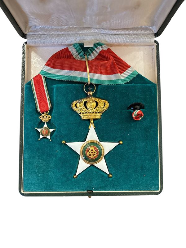 Medaglia da cavaliere dell'ordine della stella al merito coloniale