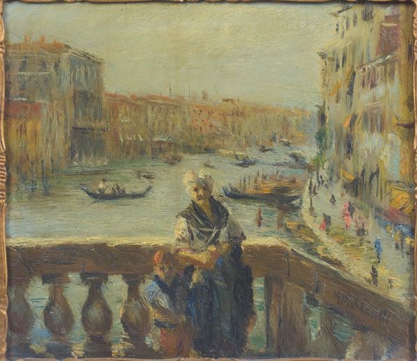 Giuseppe Maldarelli - Ritratto sul Canal Grande