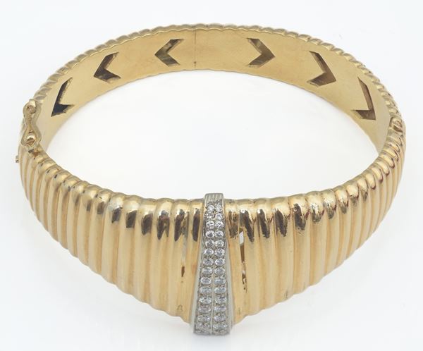 Bracciale rigido in oro 18kt