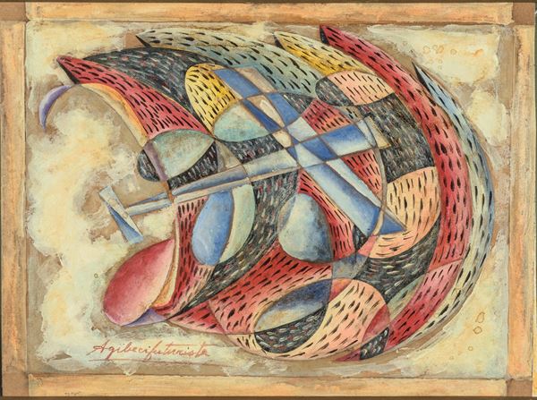 Giuseppe Ciotti Agibecifuturista - Senza titolo