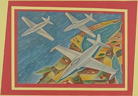 Pietro Ardig&#242; - Perlustrazione aerofuturista sulla città