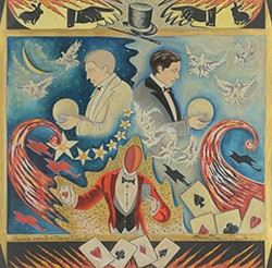 Dario Doracci Dardo - Poker d'assi Ricordo di Houdinì mago futurista