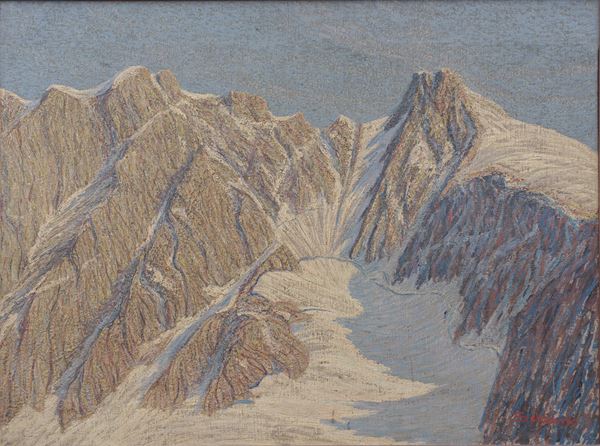 Vincenzo Schiavio - Paesaggio montano