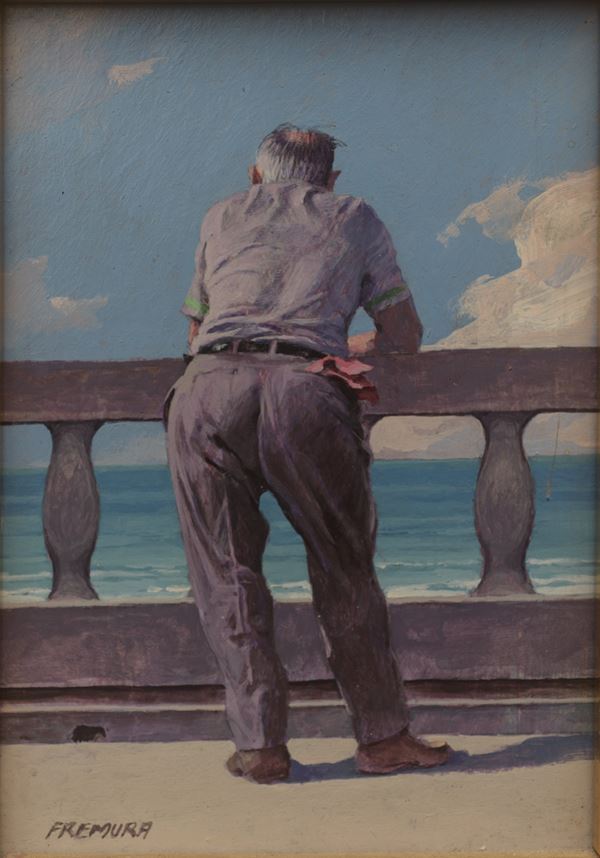 Alberto Fremura - Uomo di schiena