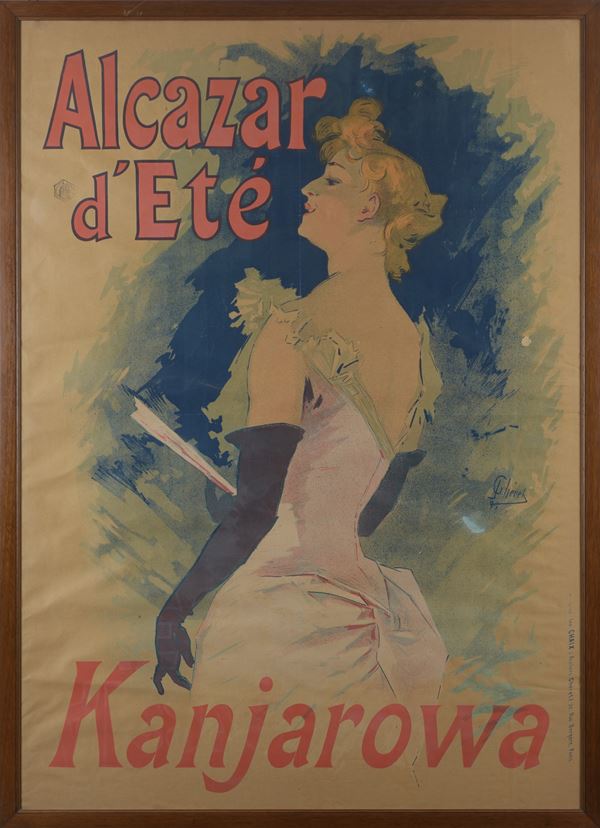 Jules Ch&#233;ret - Alcazar d'Eté. Kanjarowa