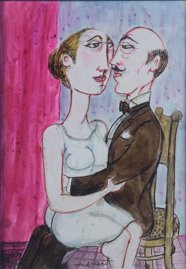 Giuseppe  Migneco - Coppia
