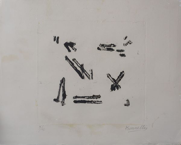 Jannis Kounellis - Senza titolo