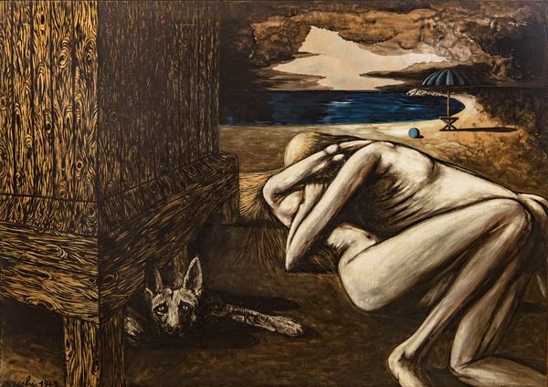 Sergio Vacchi - Terra dell'abraccio