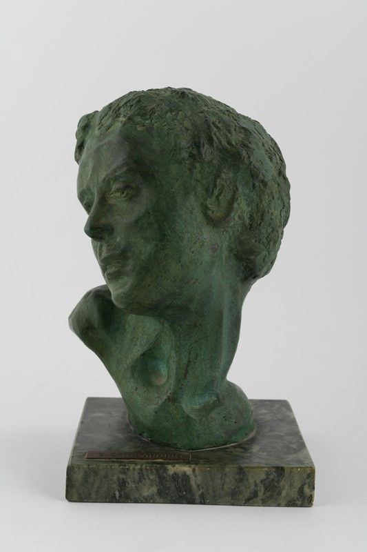 Gabriele Zambardino (XX secolo), Testa in bronzo