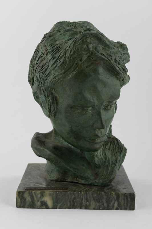 Bronze bust