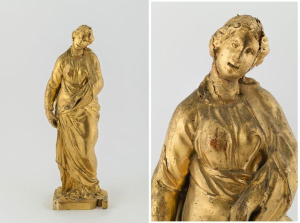 Scultura femminile in abito togato  (XVIII secolo)  - Asta Asta di Antiquariato e Arte Moderna - DAMS Casa d'Aste