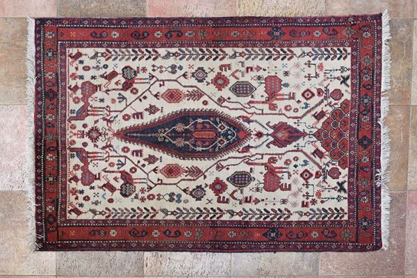 Afsha Persia carpet  (metà XX secolo)  - Auction Antiques and Modern Art Auction - DAMS Casa d'Aste