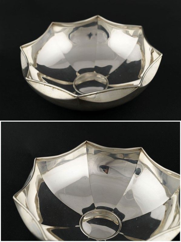 Vasca in argento  (Seconda metà XX secolo)  - Asta Asta di Antiquariato e Arte Moderna - DAMS Casa d'Aste