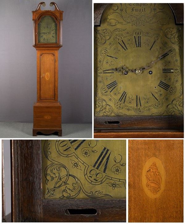 Column clock  (Seconda metà XIX secolo)  - Auction Antiques and Modern Art Auction - DAMS Casa d'Aste